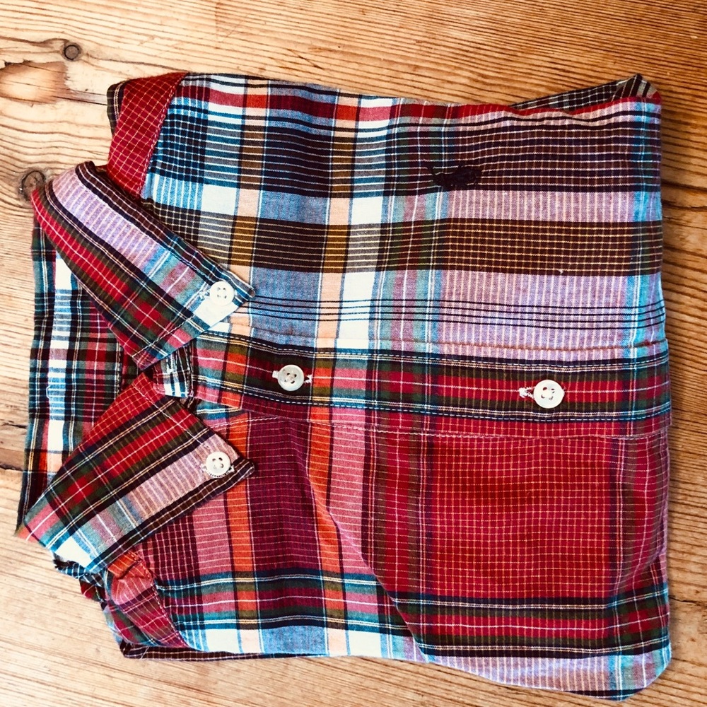 Ralph Lauren colorful button down shirt Size 3T